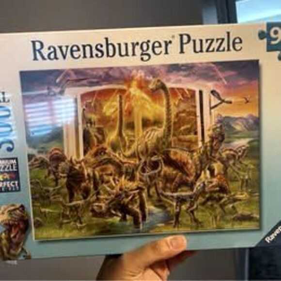 Ravensburger Dino Dictionary 300pc XXL Jigsaw Puzzle Kids - 12905 - Picture 1 of 1